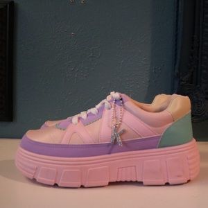 Koi footwear from Dolls Kill, fit like W size 8